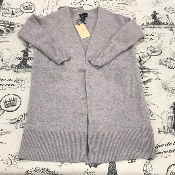 Halogen Wool & Cashmere Long Cardigan (Petite) - Picture 4 of 6